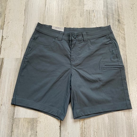 Eddie Bauer Shorts Nwt Eddie Bauer Size 6 Rainier Shorts Grey Upf 5 Water Resistent Poshmark